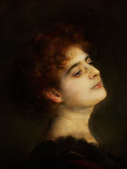 Franz Seraph von Lenbach, 1836 Schrobenhausen 1904 München Hampel