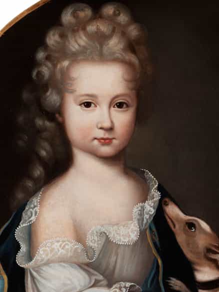 Detailabbildung: Französischer Portraitist des 18. Jahrhunderts