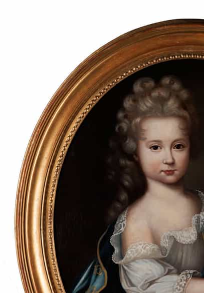 Detailabbildung: Französischer Portraitist des 18. Jahrhunderts