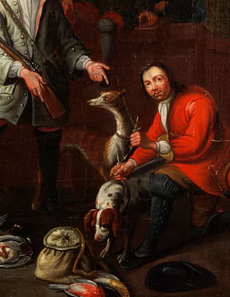 Detailabbildung: Maler des 18. Jahrhunderts in Art von Jan Josef Horemans d.J., 1714 - 1790