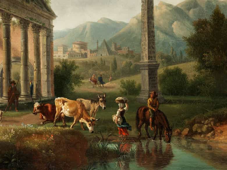 Detailabbildung: Italienischer Maler des 18. Jahrhunderts