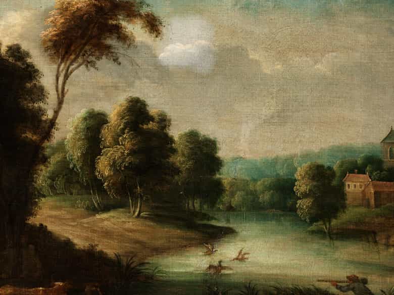 Detailabbildung: Niederländischer Maler des 18. Jahrhunderts