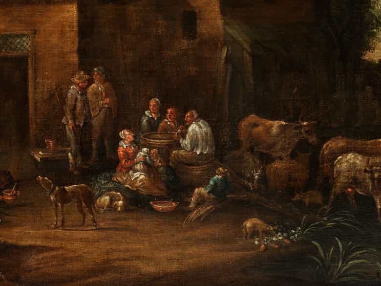 Detailabbildung: Niederländischer Maler des 18. Jahrhunderts