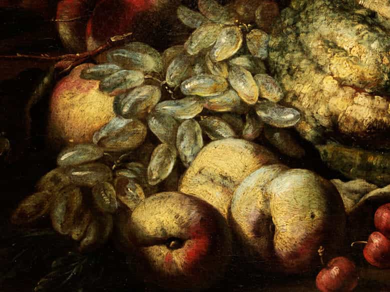 Detailabbildung: Abraham Brueghel, 1631 - 1697, zug.