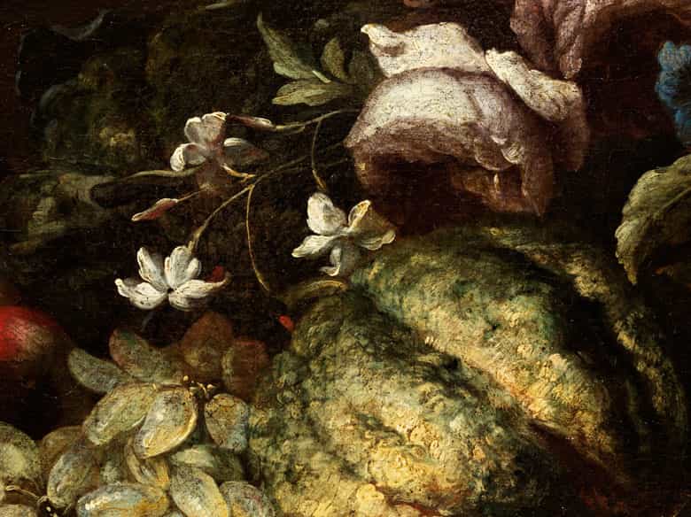 Detailabbildung: Abraham Brueghel, 1631 - 1697, zug.