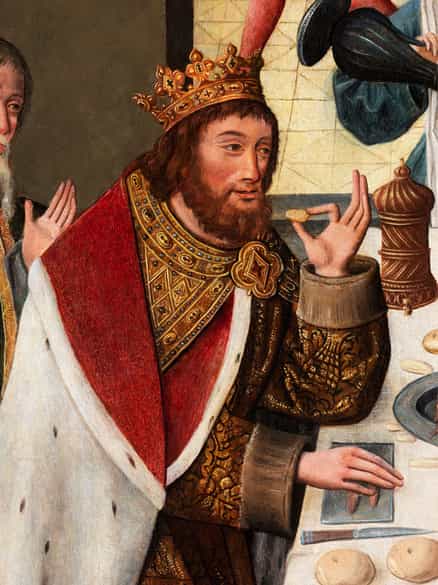 Detailabbildung: Andalusische Schule um 1500 - 1520, aktiv in Sevilla, Anfang 16. Jahrhundert „Meister der Schretlen Beschneidung“