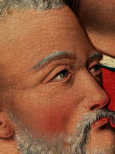 Detailabbildung: Andalusische Schule um 1500 - 1520, aktiv in Sevilla, Anfang 16. Jahrhundert „Meister der Schretlen Beschneidung“