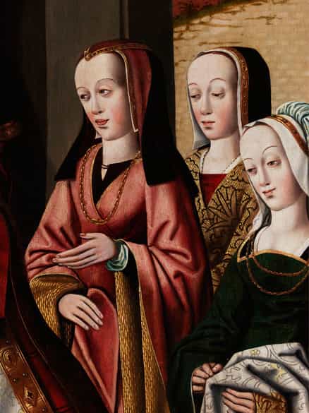Detailabbildung: Andalusische Schule um 1500 - 1520, aktiv in Sevilla, Anfang 16. Jahrhundert „Meister der Schretlen Beschneidung“