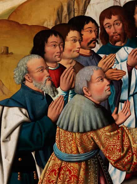 Detailabbildung: Andalusische Schule um 1500 - 1520, aktiv in Sevilla, Anfang 16. Jahrhundert „Meister der Schretlen Beschneidung“