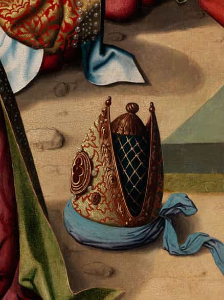 Detailabbildung: Andalusische Schule um 1500 - 1520, aktiv in Sevilla, Anfang 16. Jahrhundert „Meister der Schretlen Beschneidung“