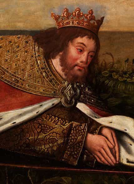 Detailabbildung: Andalusische Schule um 1500 - 1520, aktiv in Sevilla, Anfang 16. Jahrhundert „Meister der Schretlen Beschneidung“