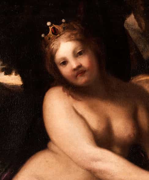 Detailabbildung: Italienischer Maler der Schule von Parma des 17. Jahrhunderts