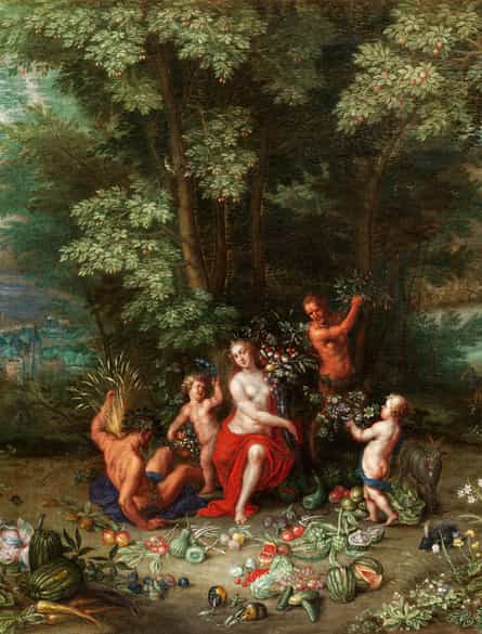 Detailabbildung: Flämischer Maler des 17. Jahrhunderts in der Nachfolge/ Umkreis Jan Brueghel d. J., 1601 – 1678 Antwerpen