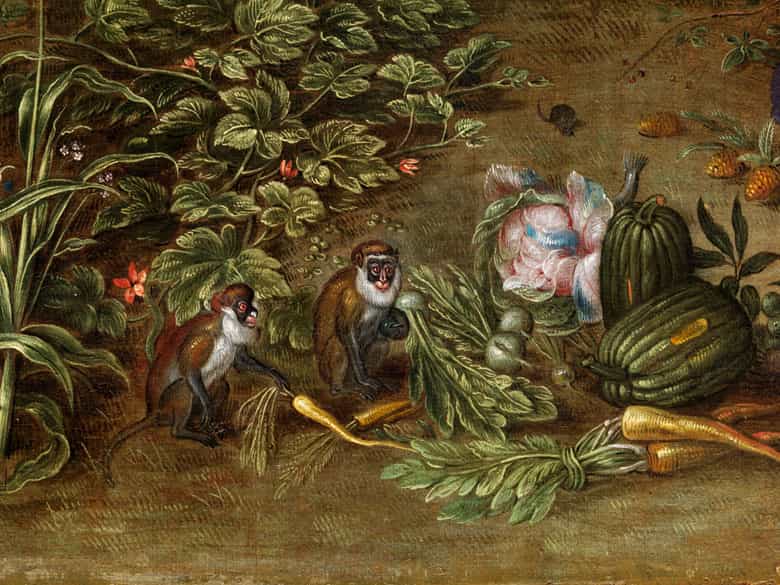 Detailabbildung: Flämischer Maler des 17. Jahrhunderts in der Nachfolge/ Umkreis Jan Brueghel d. J., 1601 – 1678 Antwerpen