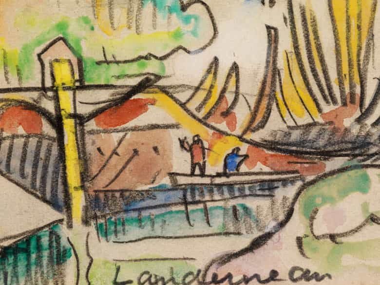 Detailabbildung: Paul Signac, 1863 Paris - 1935 ebenda