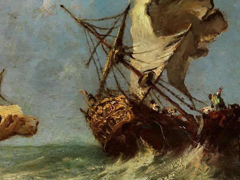 Detailabbildung: Francesco Guardi, 1712 Venedig – 1793