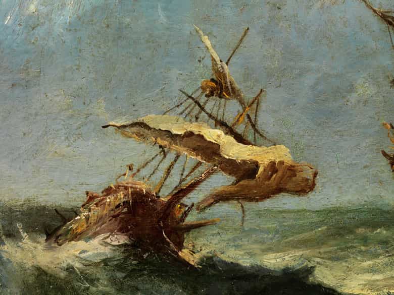 Detailabbildung: Francesco Guardi, 1712 Venedig – 1793