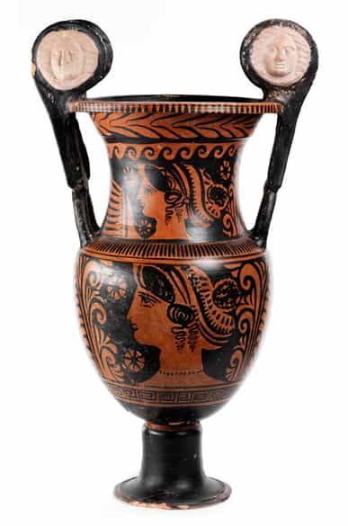 Detailabbildung: Apulischer Volutenkrater