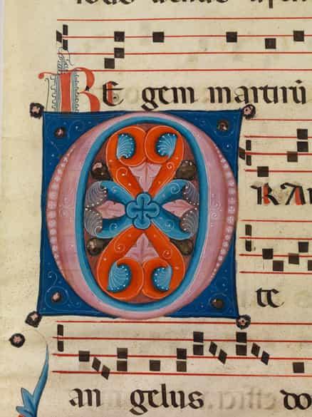 Detailabbildung: Antiphonar
