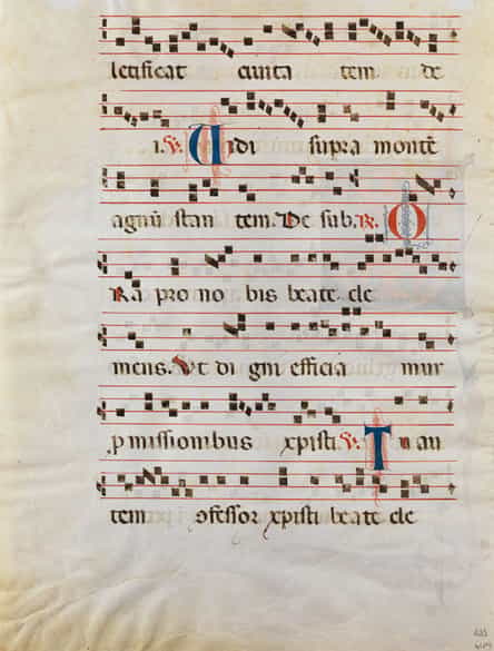 Detailabbildung: Antiphonar
