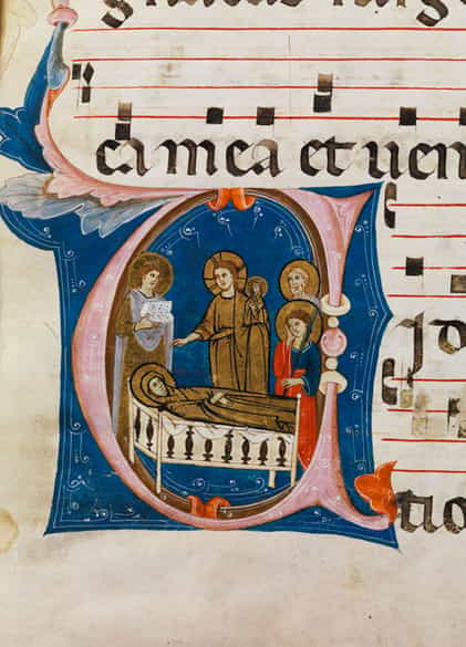 Detailabbildung: Antiphonar
