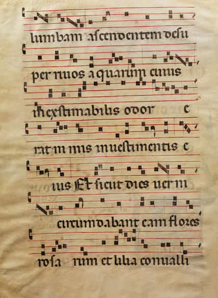 Detailabbildung: Antiphonar