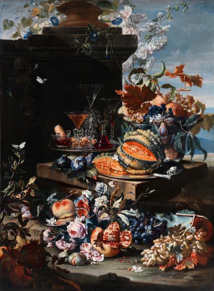 Detailabbildung: Christian Berentz, 1658 Hamburg – 1722 Rom