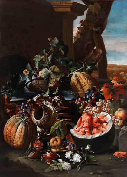 Detailabbildung: Christian Berentz, 1658 Hamburg – 1722 Rom