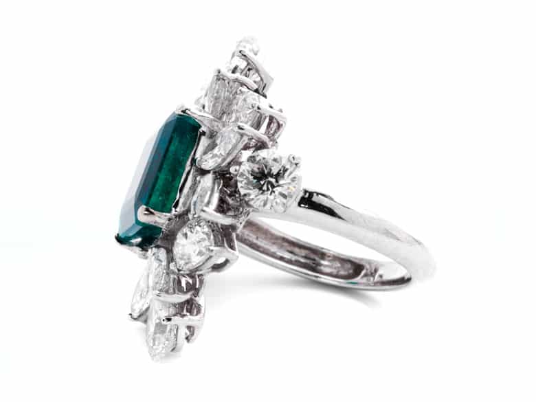Detailabbildung: Smaragd-Ring