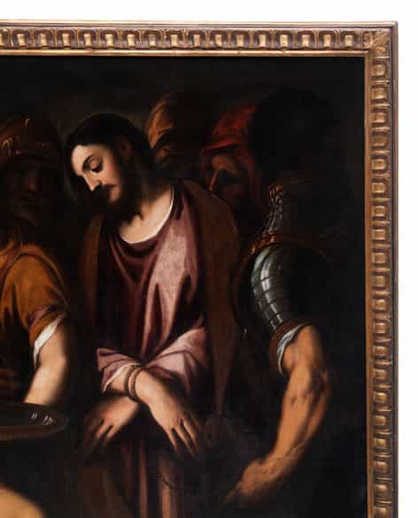 Detailabbildung: Andrea Meldolla, 1510/ 15 Zara – 1563 Venedig, zug. bzw. Maler der venezianischen Tizian-Schule