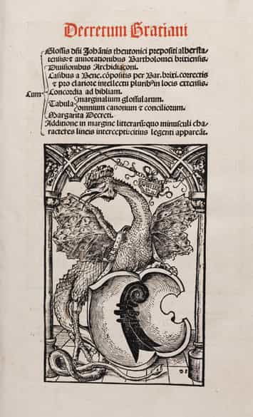 Detailabbildung: Weiße Bibliothek mit Werken des 16. - 18. Jahrhunderts