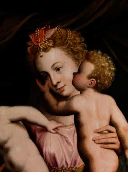 Detailabbildung: Vincent Sellaer, südniederländischer Maler zwischen 1538 und 1544 in Mechelen tätig, zug.