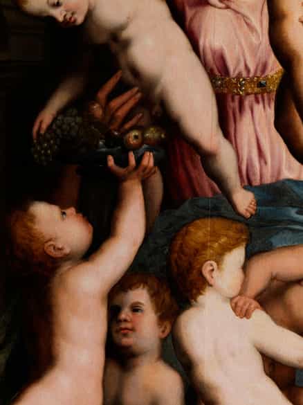 Detailabbildung: Vincent Sellaer, südniederländischer Maler zwischen 1538 und 1544 in Mechelen tätig, zug.