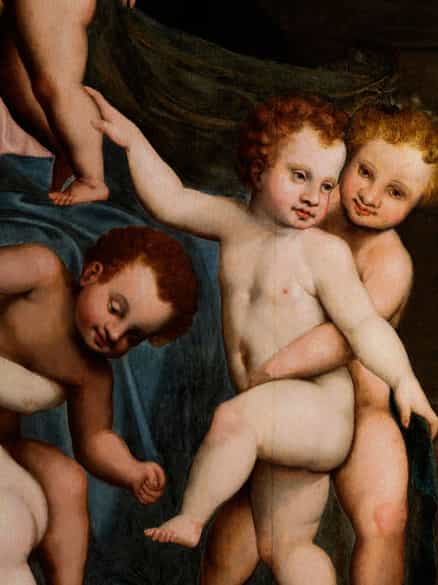 Detailabbildung: Vincent Sellaer, südniederländischer Maler zwischen 1538 und 1544 in Mechelen tätig, zug.