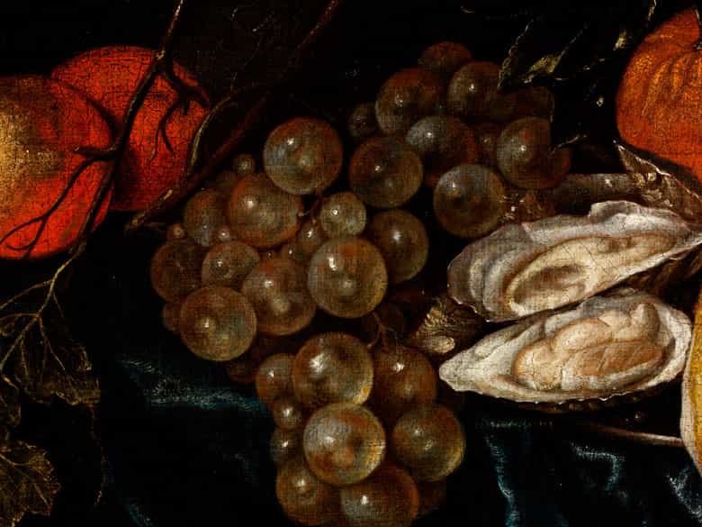 Detailabbildung: Jan Davidz de Heem, 1606 Utrecht – 1684 Antwerpen, zug.