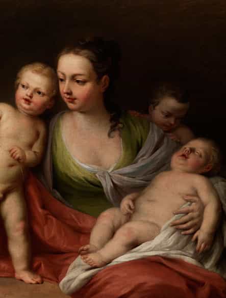 Detailabbildung: Jacopo Amigoni, 1682 Venedig – 1752 Madrid, zug.