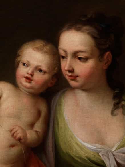 Detailabbildung: Jacopo Amigoni, 1682 Venedig – 1752 Madrid, zug.