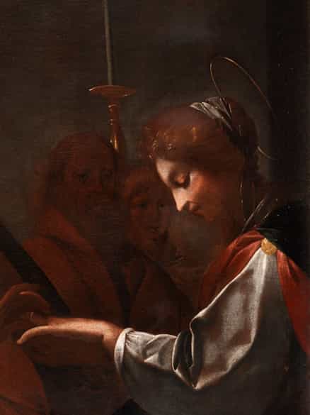 Detailabbildung: Pier Francesco Mazzucchelli, genannt il Morazzone , 1573 Morazzone – 1626 Piacenza