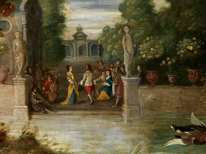 Detailabbildung: Jan Brueghel d.J., 1601 Antwerpen - 1678, zug. 