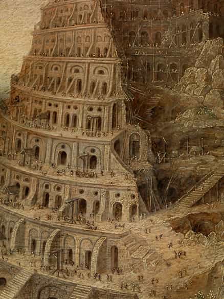 Detailabbildung: Lucas van Valkenborch, 1530 Loewen – 1597 Frankfurt am Main, zug. Flämischer Maler in der Nachfolge von Pieter Brueghel d. Ä.