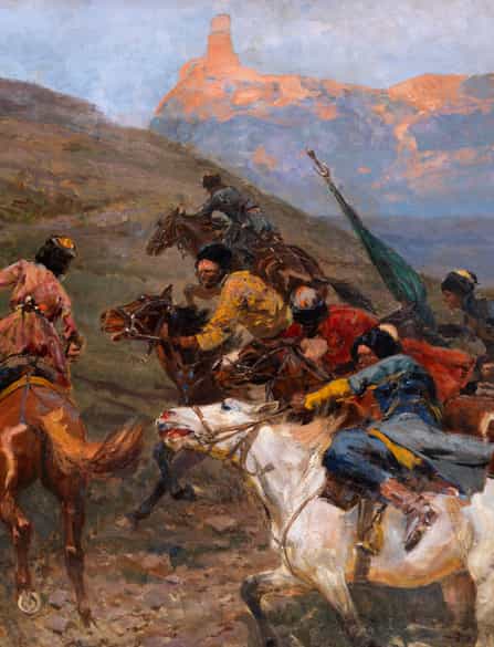 Detailabbildung: Frants Roubaud, 1856 Odessa – 1928 München