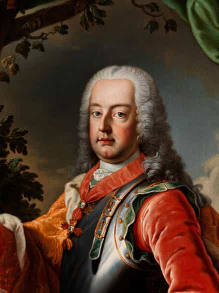 Detailabbildung: Martin van Meytens, 1695 Stockholm – 1770 Wien, Werkstatt 