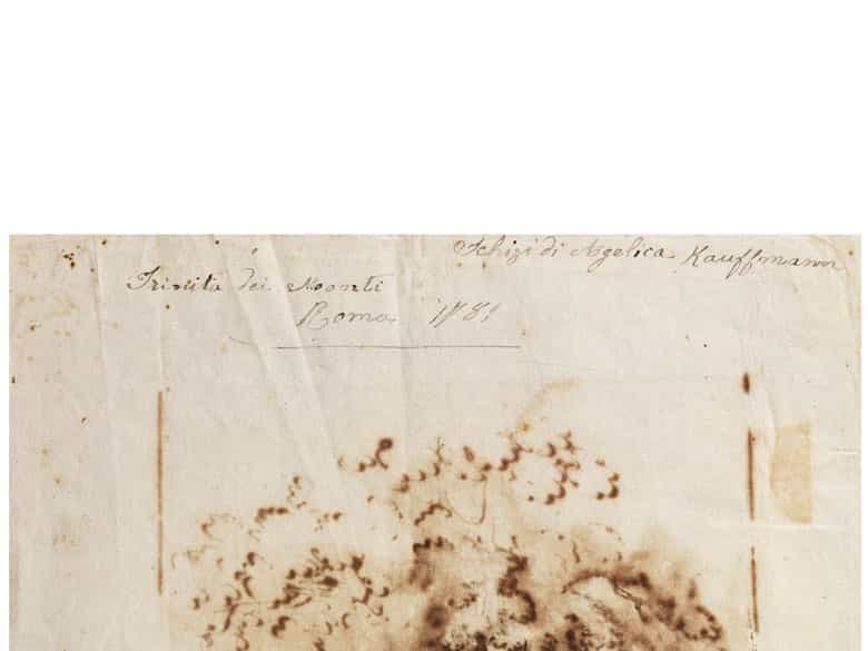 Detailabbildung:  Angelica Kauffmann, 1741 - 1807 Rom, zug.