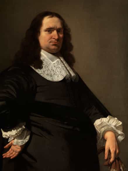 Detailabbildung: Bartholomeus van der Helst, 1613 Haarlem – 1670 Amsterdam, zug.