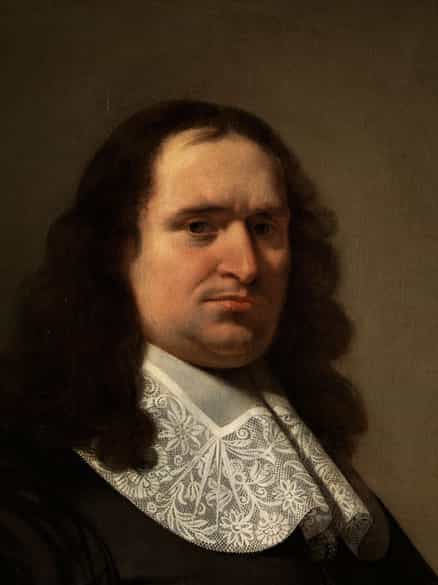 Detailabbildung: Bartholomeus van der Helst, 1613 Haarlem – 1670 Amsterdam, zug.