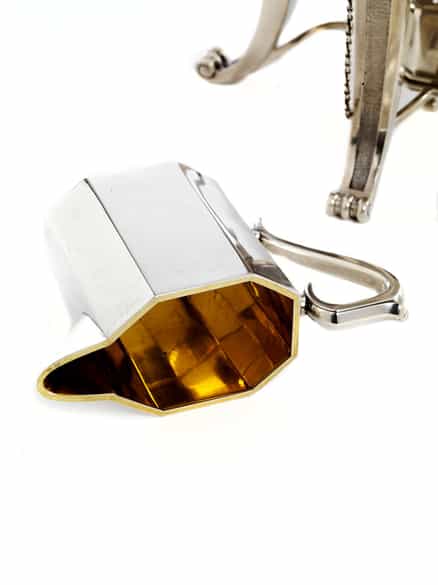 Detailabbildung:  Außergewöhnliches russisches Silberservice