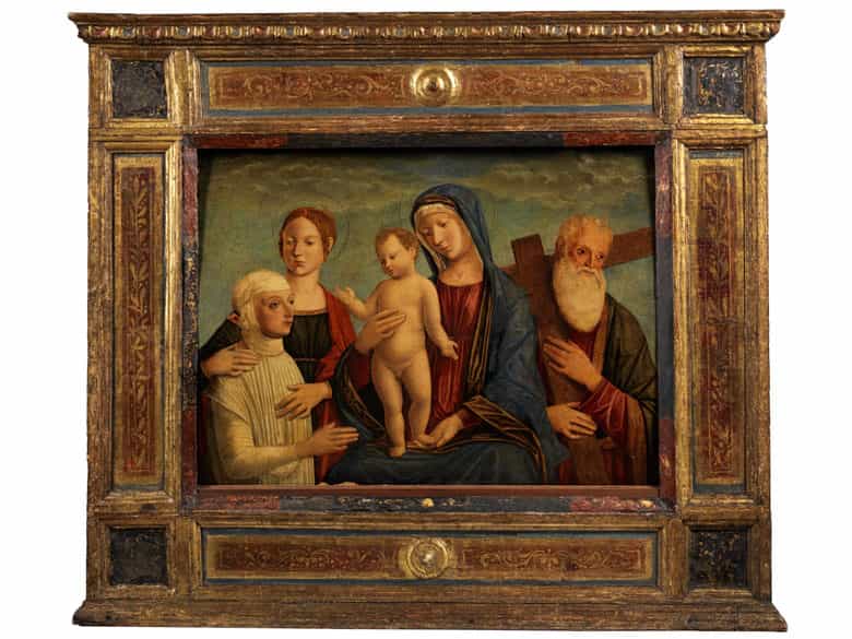 Detailabbildung:  Jacopo Bellini, um 1400 - 1470/ 71 Venedig, zug. 