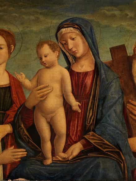 Detailabbildung:  Jacopo Bellini, um 1400 - 1470/ 71 Venedig, zug. 