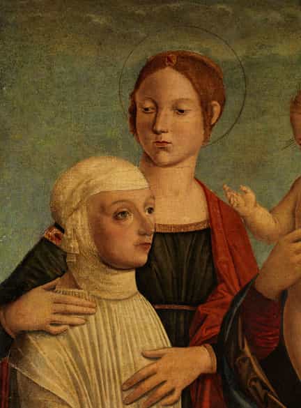 Detailabbildung:  Jacopo Bellini, um 1400 - 1470/ 71 Venedig, zug. 