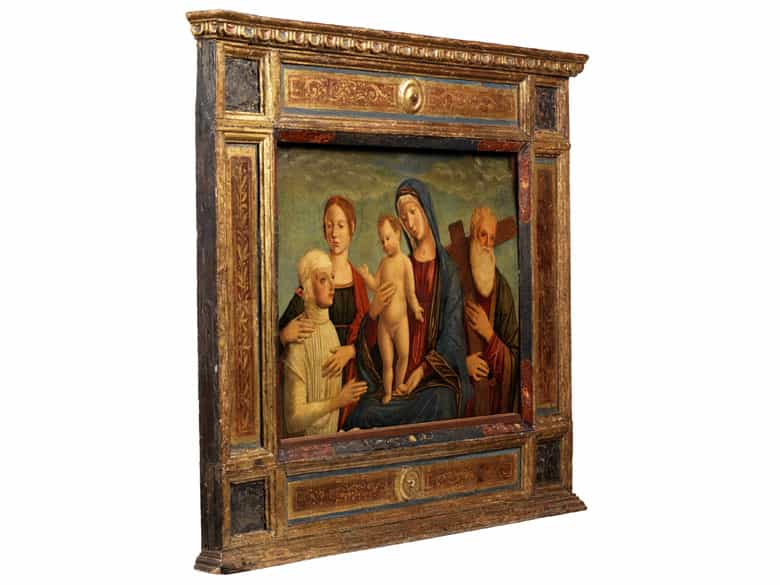 Detailabbildung:  Jacopo Bellini, um 1400 - 1470/ 71 Venedig, zug. 